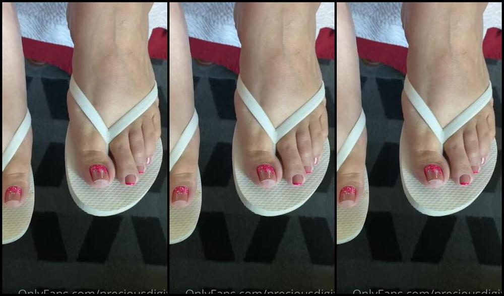 Preciousdigits Nicknamed Preciousdigits Foot Fetish 04 07 2021 Onlyfans Video A Flip Flop Tease