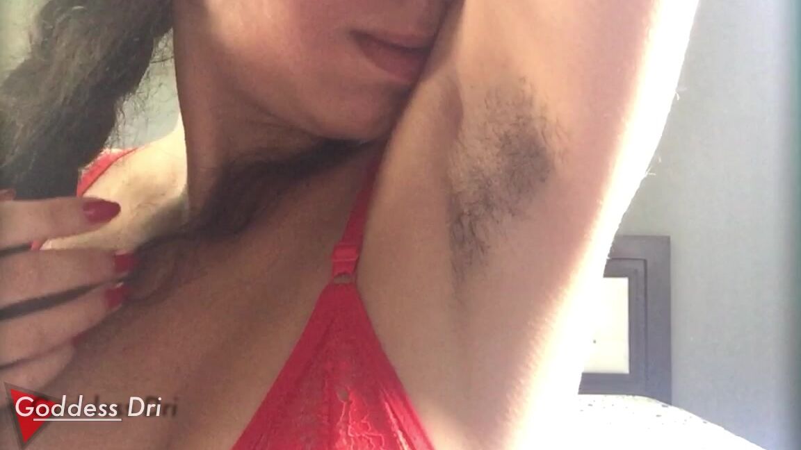 "GoddessDri" christmas, armpits, cei, femdom pov, hairy armpits Santa Licks Armpits manyvids