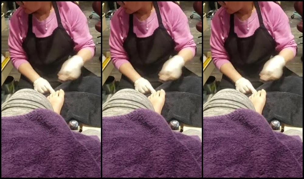 Fly Girl Nicknamed Flygirl76 03 04 2019 Onlyfans Video A Little Pedicure Action