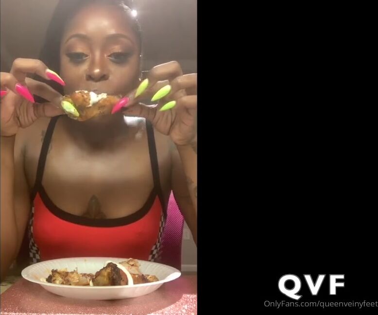 Tierradoll Onlyfans That Nights I Ate Wings Live After My Shoot Mukkbang