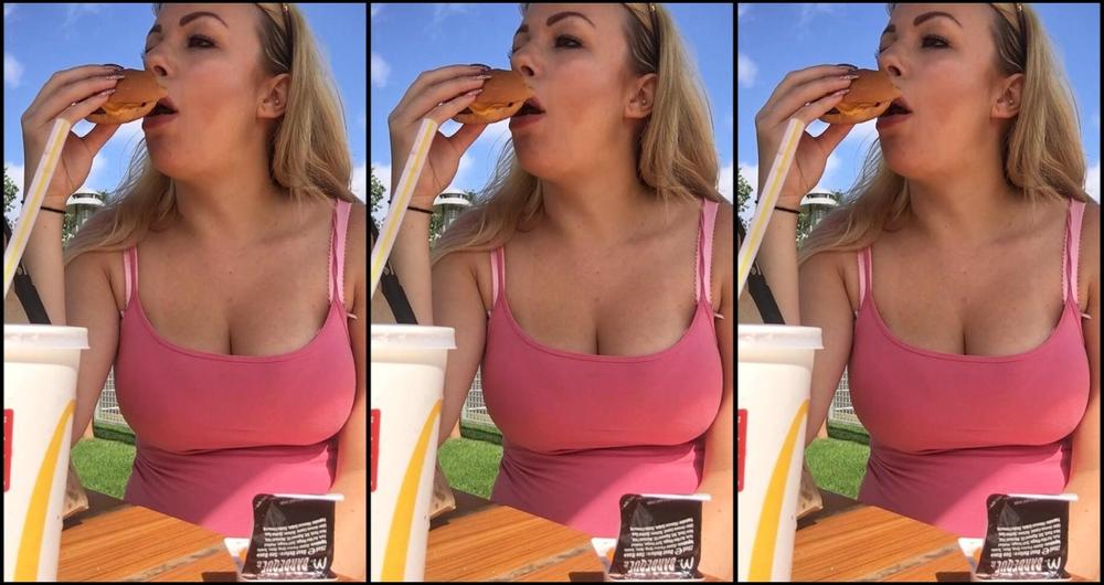 Penny Lee Another Fattening Mcdonalds Feast Manyvids