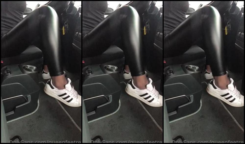 Queenfeetred Nicknamed Queenfeetred Onlyfans In The Truck