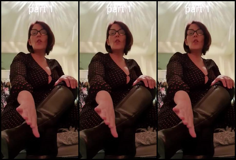 Miss B Nicknamed Missb52S Onlyfans 11 03 2020 Part 1 Of Your Training Boot Care