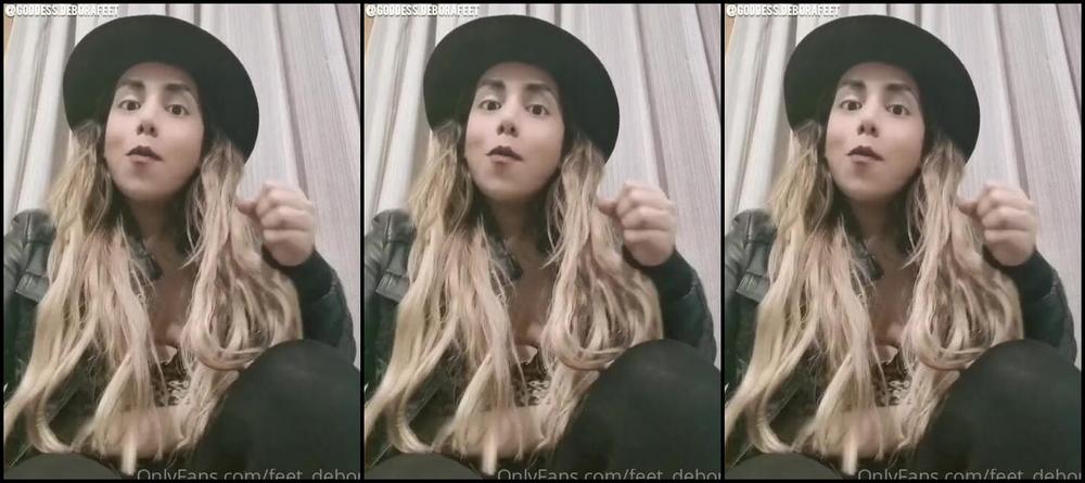 Giantess Debora Nicknamed Giantess Debora Onlyfans Humilliation For My Foot Slave 5Min