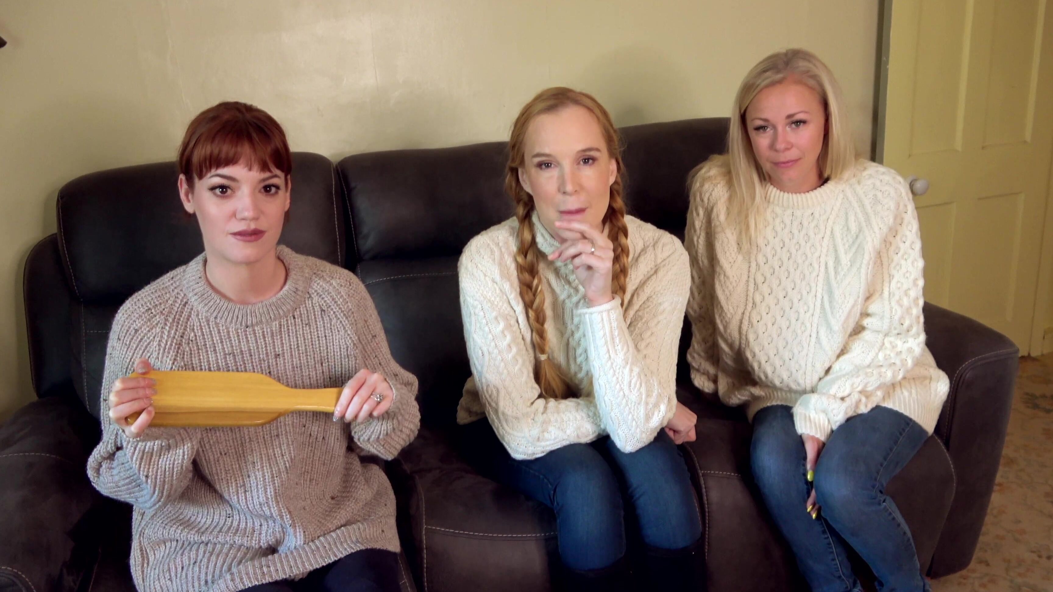 Lucy Lauren, Zoe Page, Amelia Jane Rutherford, Ariel Anderssen, Spanking POV, 4K Ultra HD AA Your Cousin And Friends Make You Cum Clips4Sale