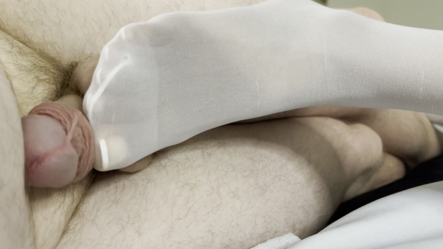 Feet, Nylon Worship, Foot Fetish, Ebony Foot Fetish, Ball Stomping ebony girl presses her feet against a co ManyVids