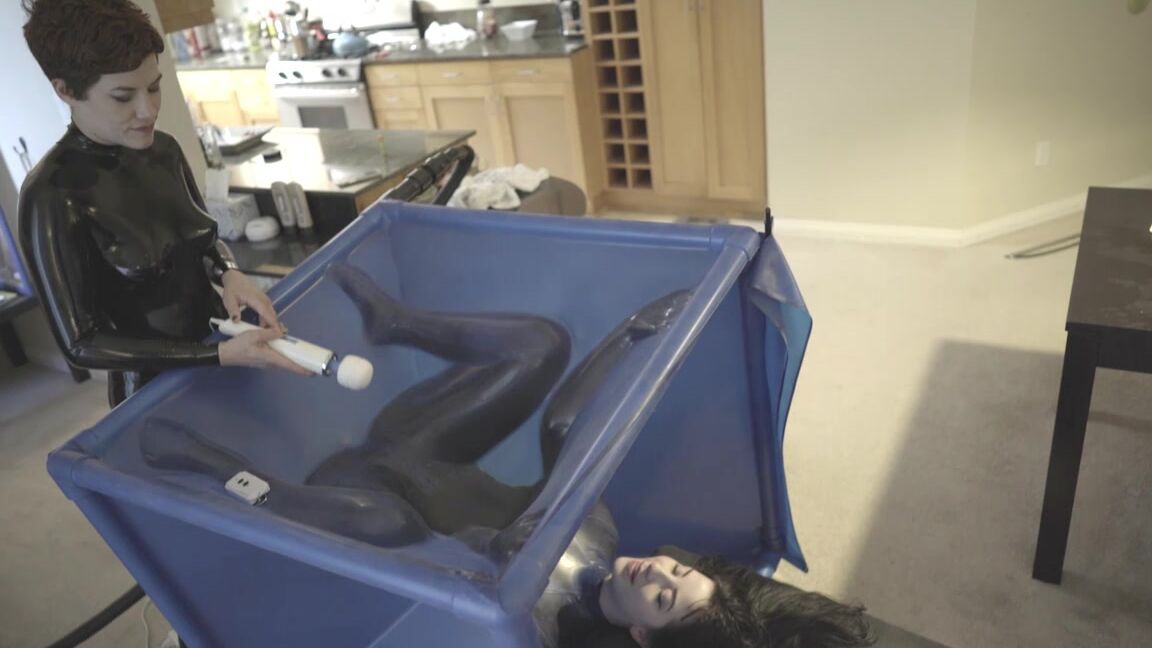 Latex, Rubber, Fetish Ingrid Mouth, Charlotte Satre - Charlotte Cubed Part 3 fetishkitsch.com