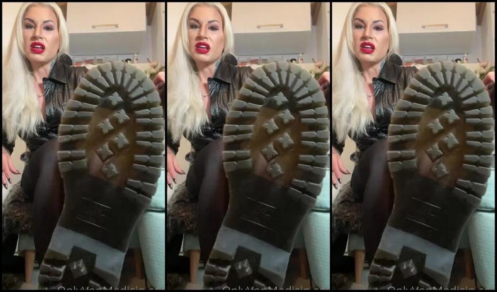 Mistress Ava Von Medisin Aka Avavonmedisin Onlyfans When I M In The Mood For Some Serous Trampling What Better Boots To Use Than