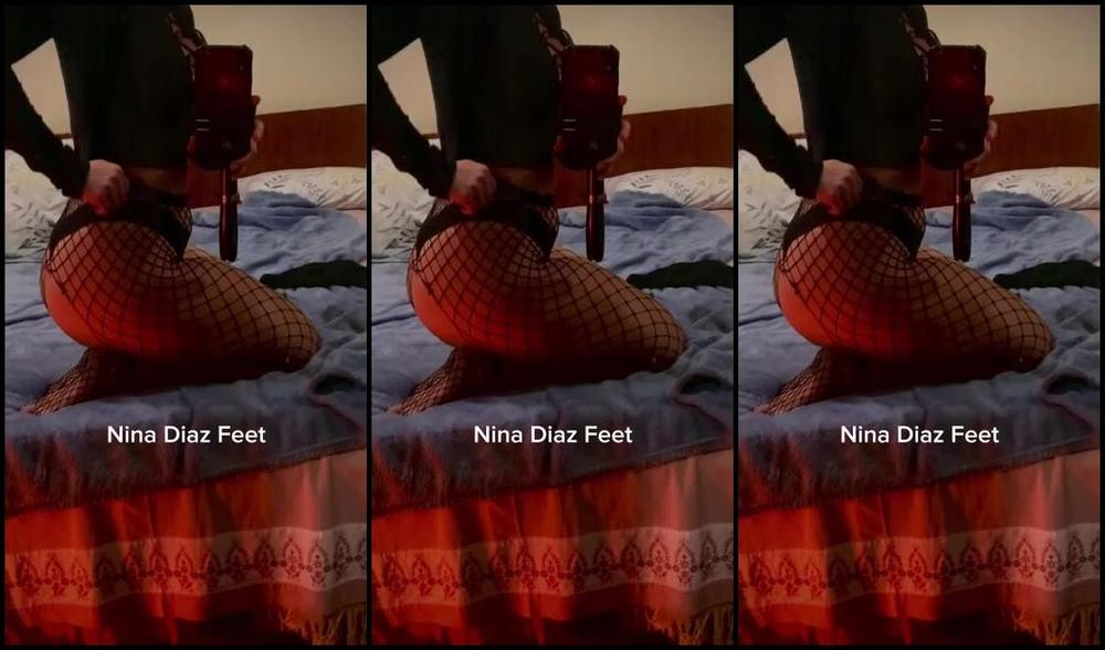 Nina S Feet Nicknamed Ninadiaz Feet Onlyfans Stinky Tied Feet Fetish Imagine Coming Home And Finding Me Like This In Fishnet Stockings