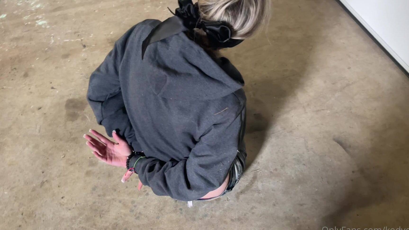 Kodyevans Blindfolded Zip Tied And Otm Tape Gag What More Could You Want Me In