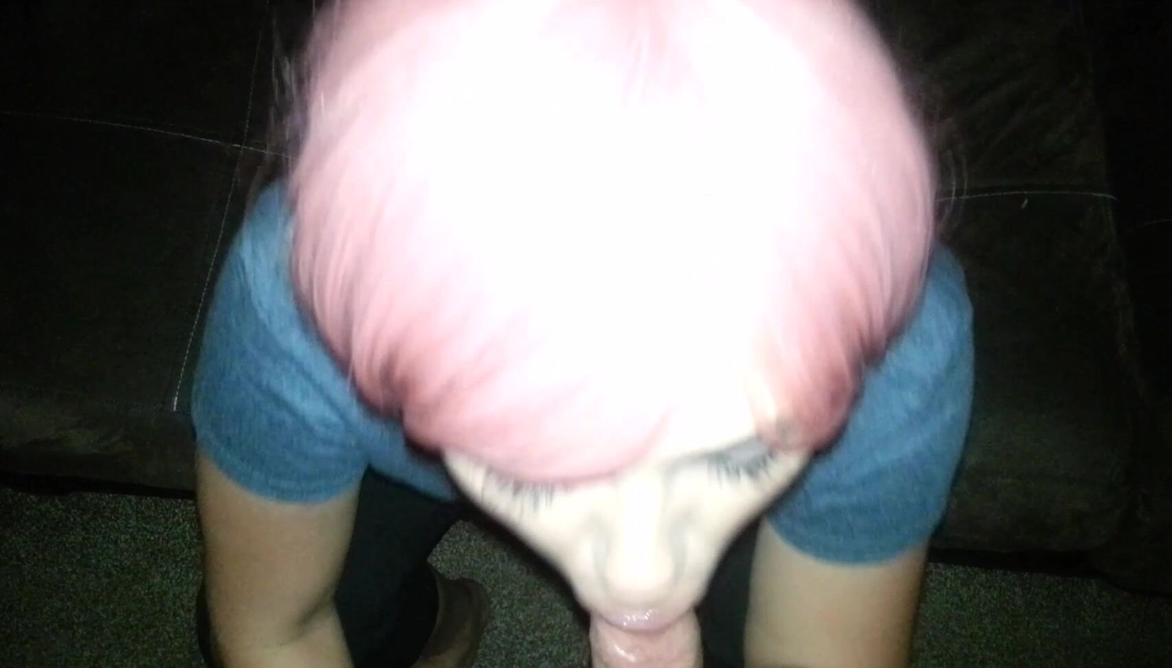 Blow Jobs, Cum In Mouth, POV, POV Sex, Wigs acidalia pink hair blowjob ManyVids