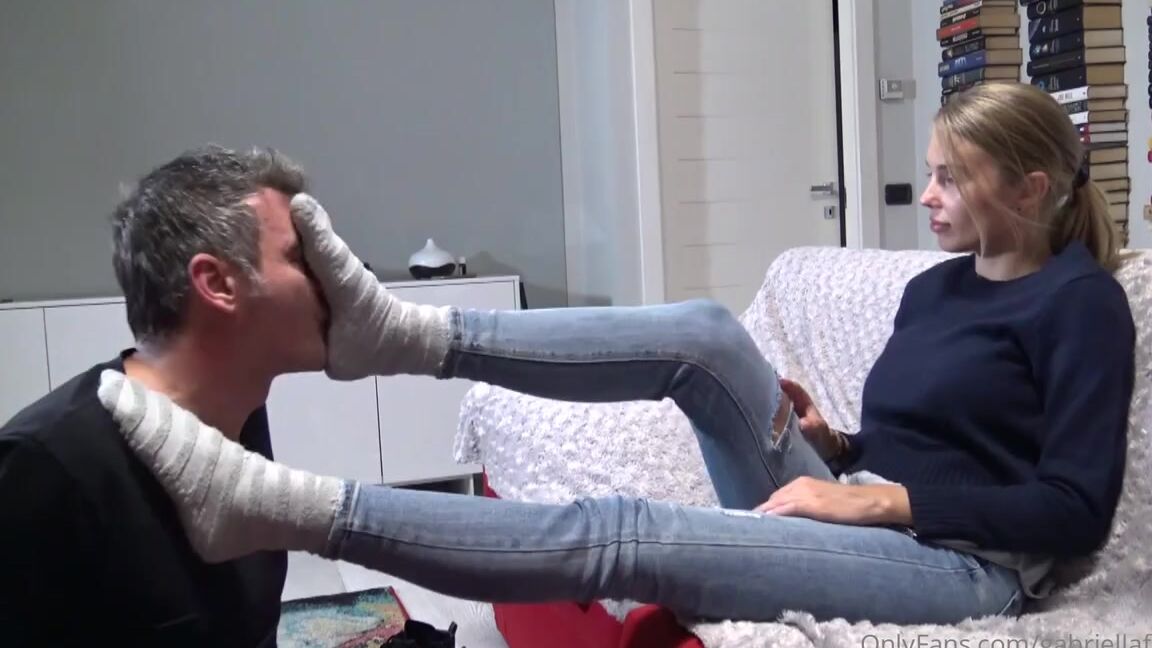 Goddess Gabriella Aka Gabriellafetish Onlyfans When I Come Back Home After A Long Walk I Love To Order My Slave To Take My Shoes Off And To Smell