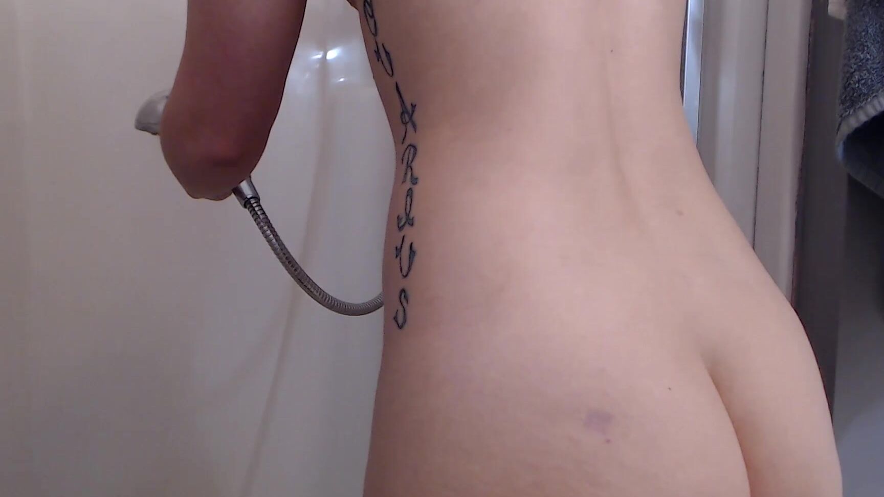 Tinytwat Ice Play And Shower Cumming