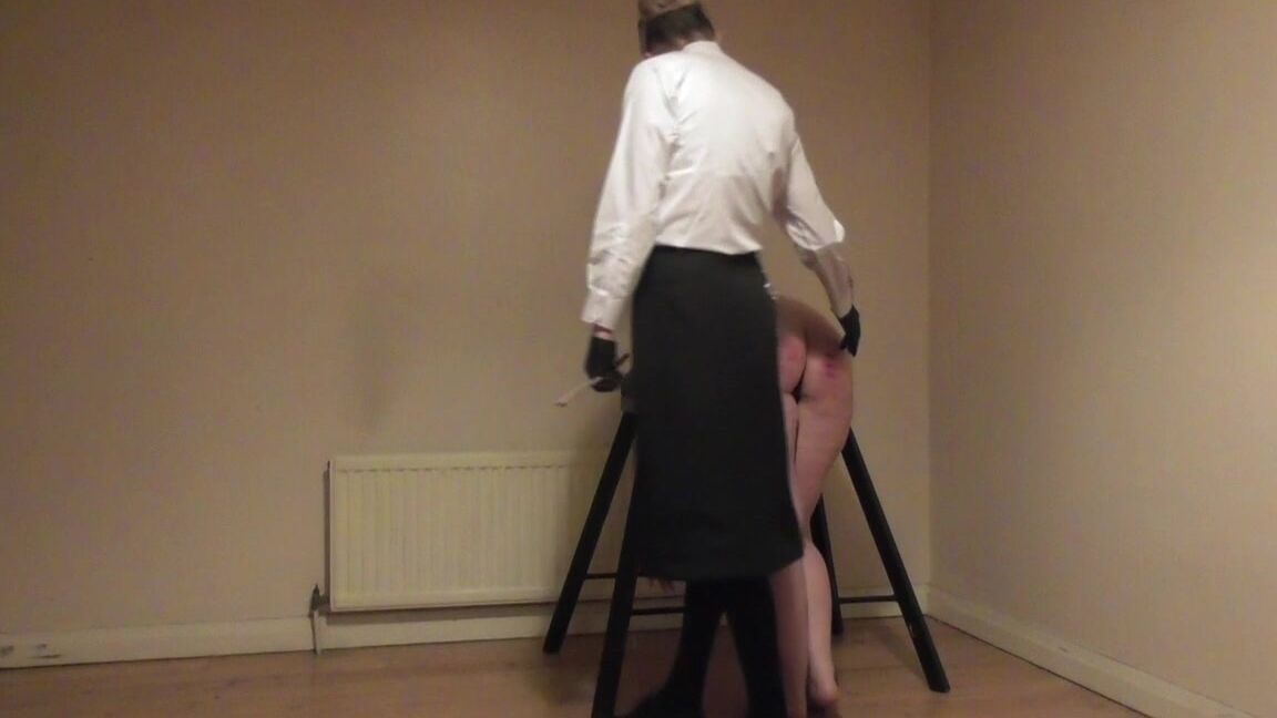 Miss Scarlet, Spanking F F, HD, Domina Scarlet DS 75 Stroke Cold Caning For Lucy Clips4Sale