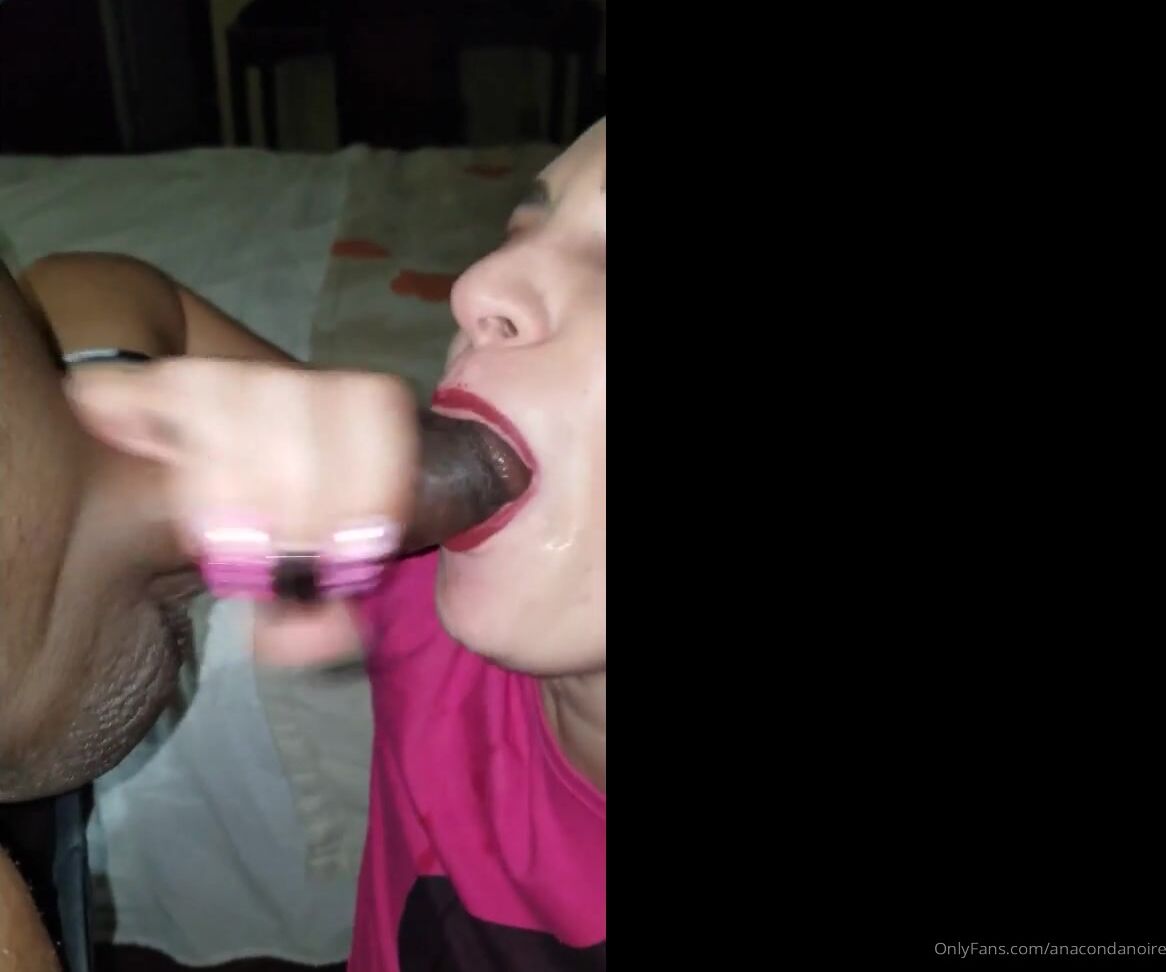 Anacondanoire Full Double Bbc Bj Scene With The Ultimate Qos Ladyanacondahoa