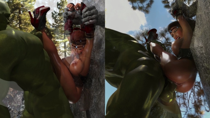 Huge Cock, Animation, 3D, Monsters, Straight Jenara And The Orc Mix