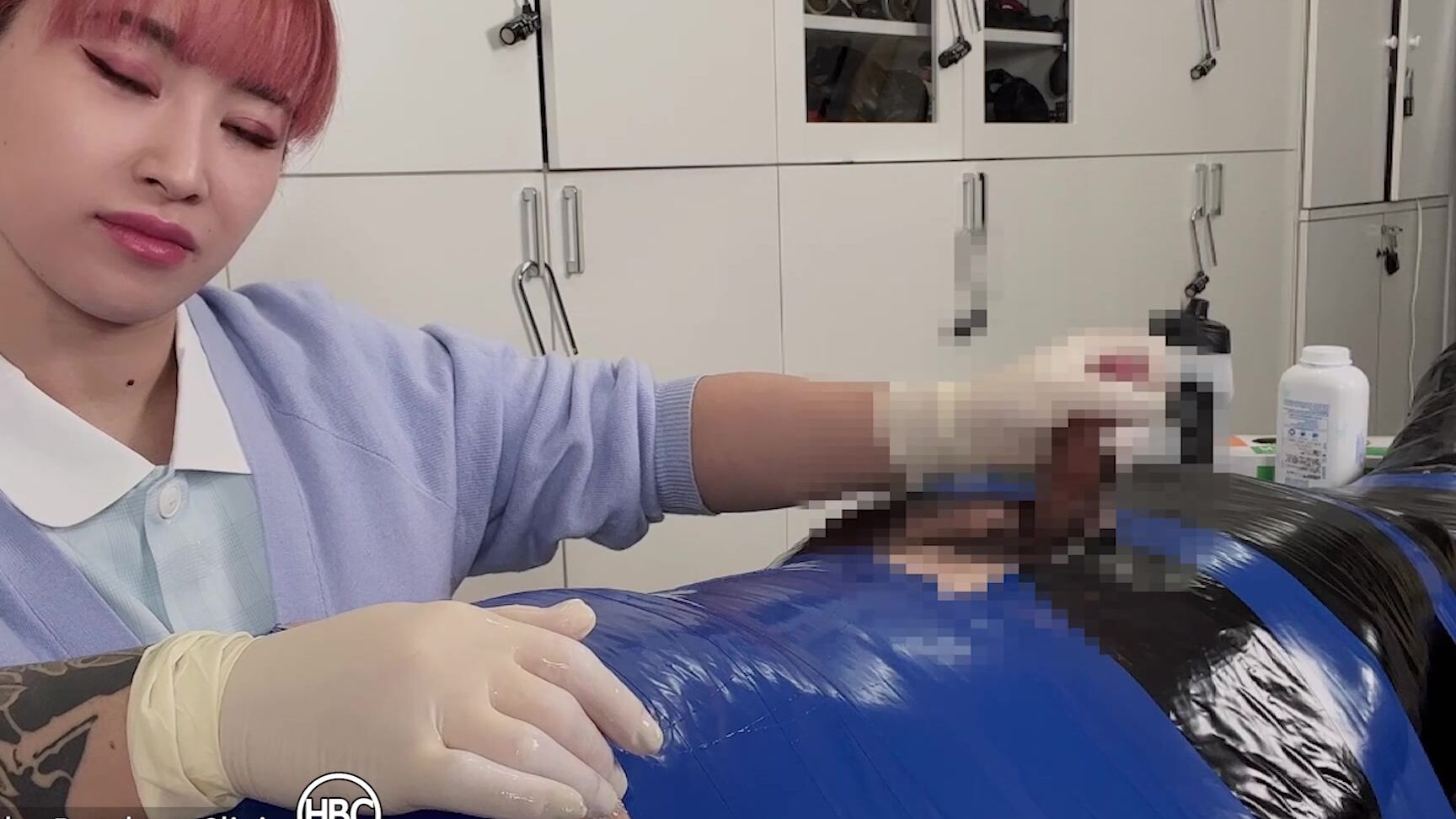 Hinako House Of Bondage Mummification Bondage Handjob Therapy