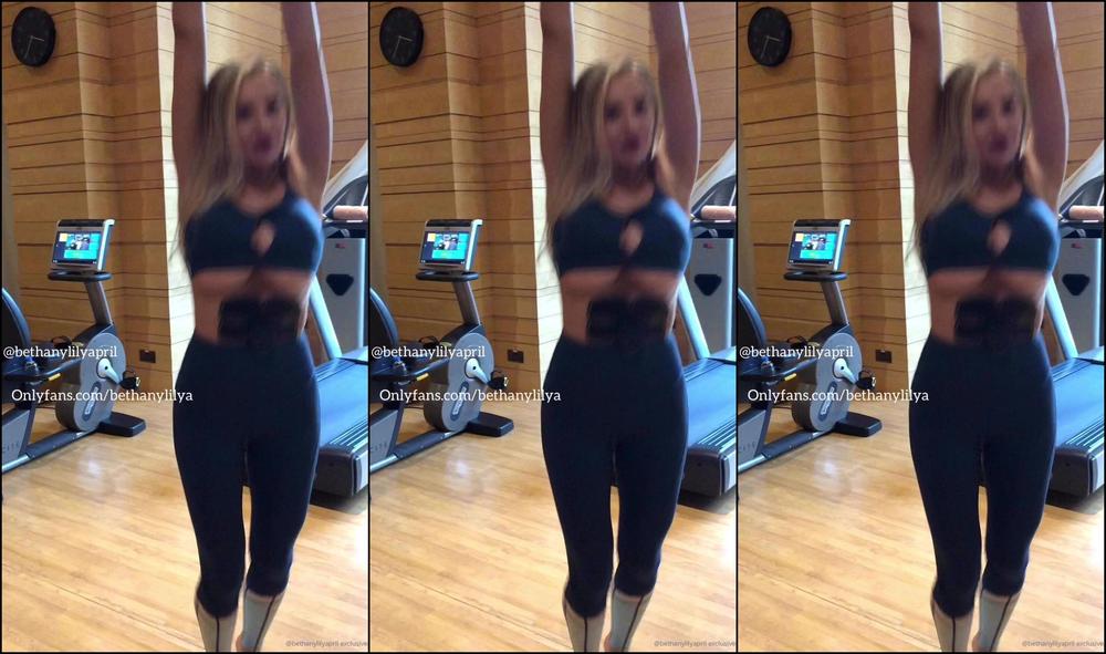 Bethanylilya Who Has A Fitness Goal For Or You Can Just Watch My Sexy Gym Video Hehe