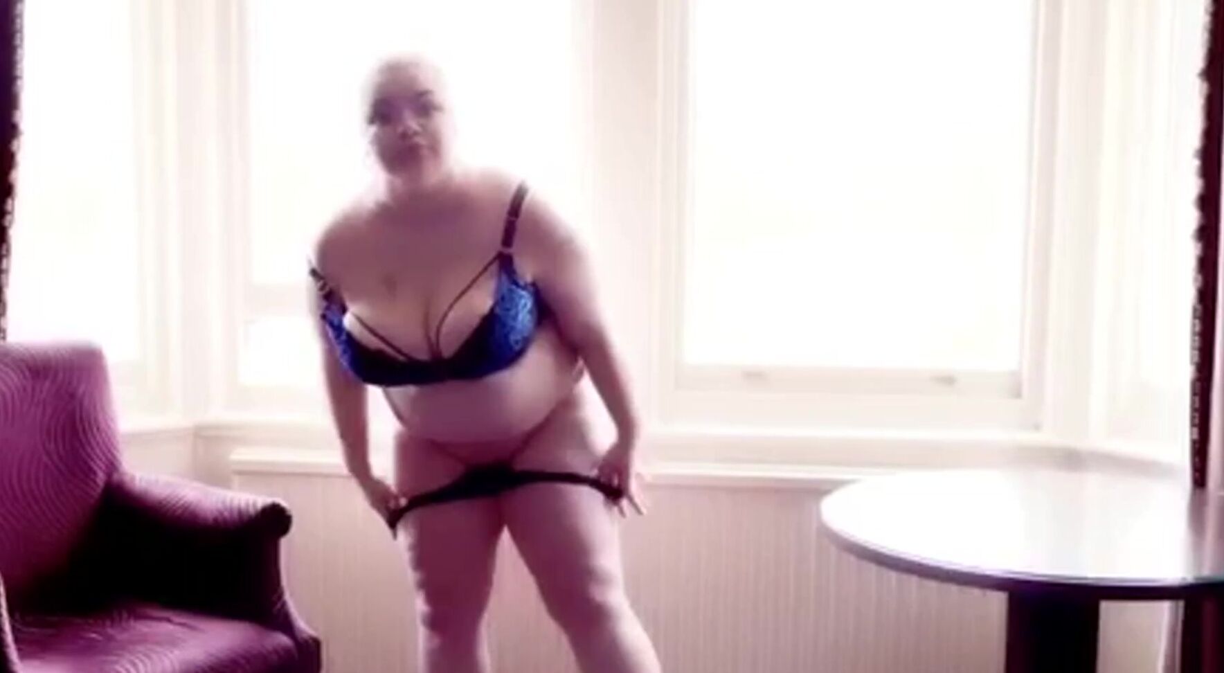 Saskia A A Lockdown Strip Tease Just For You