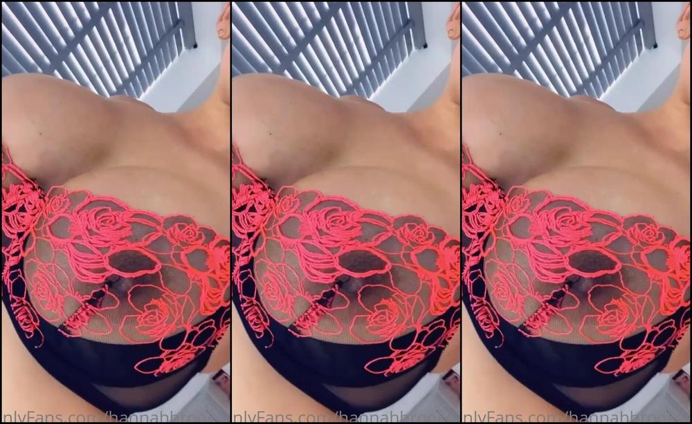 Hannahbrooks Showing Off Some Of My Sexiest Lingerie Sets Xxx