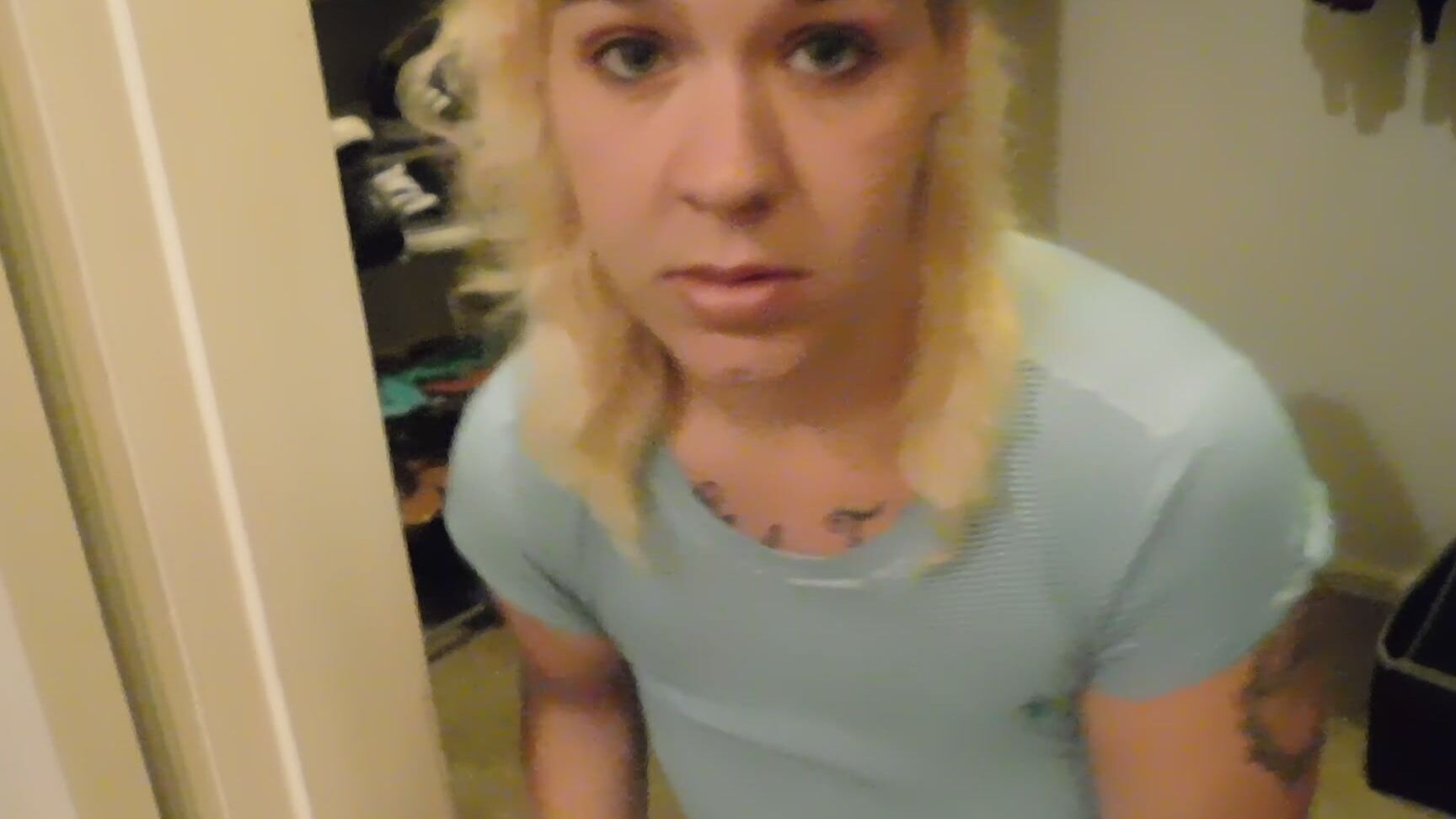 Mommy Roleplay, Diaper Fetish, Diaper, Blonde, Tattoos lanabea caught masturbating by mommy ManyVids