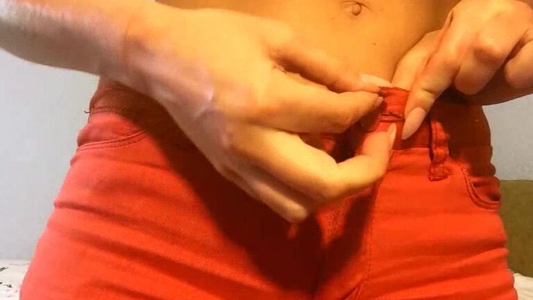 Sophia Smith Red Jeans