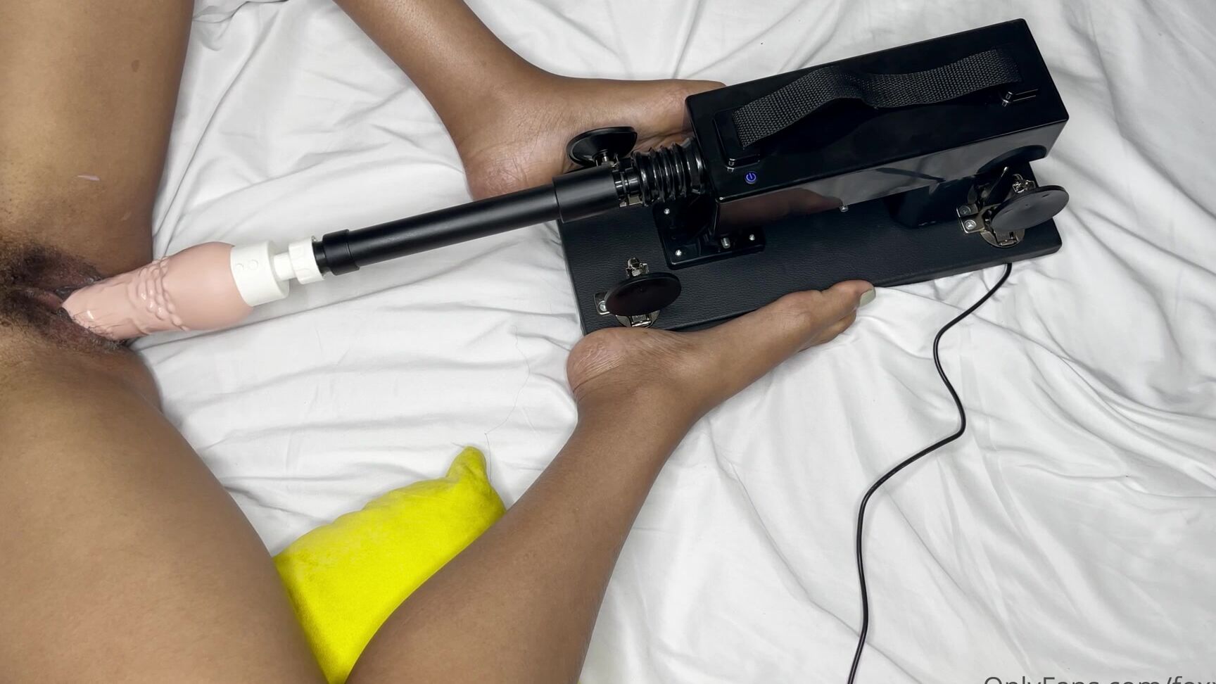 Foxxpink Full Video Of Me And My Machine Onlyfans Feet Pussy Fuckingmachine