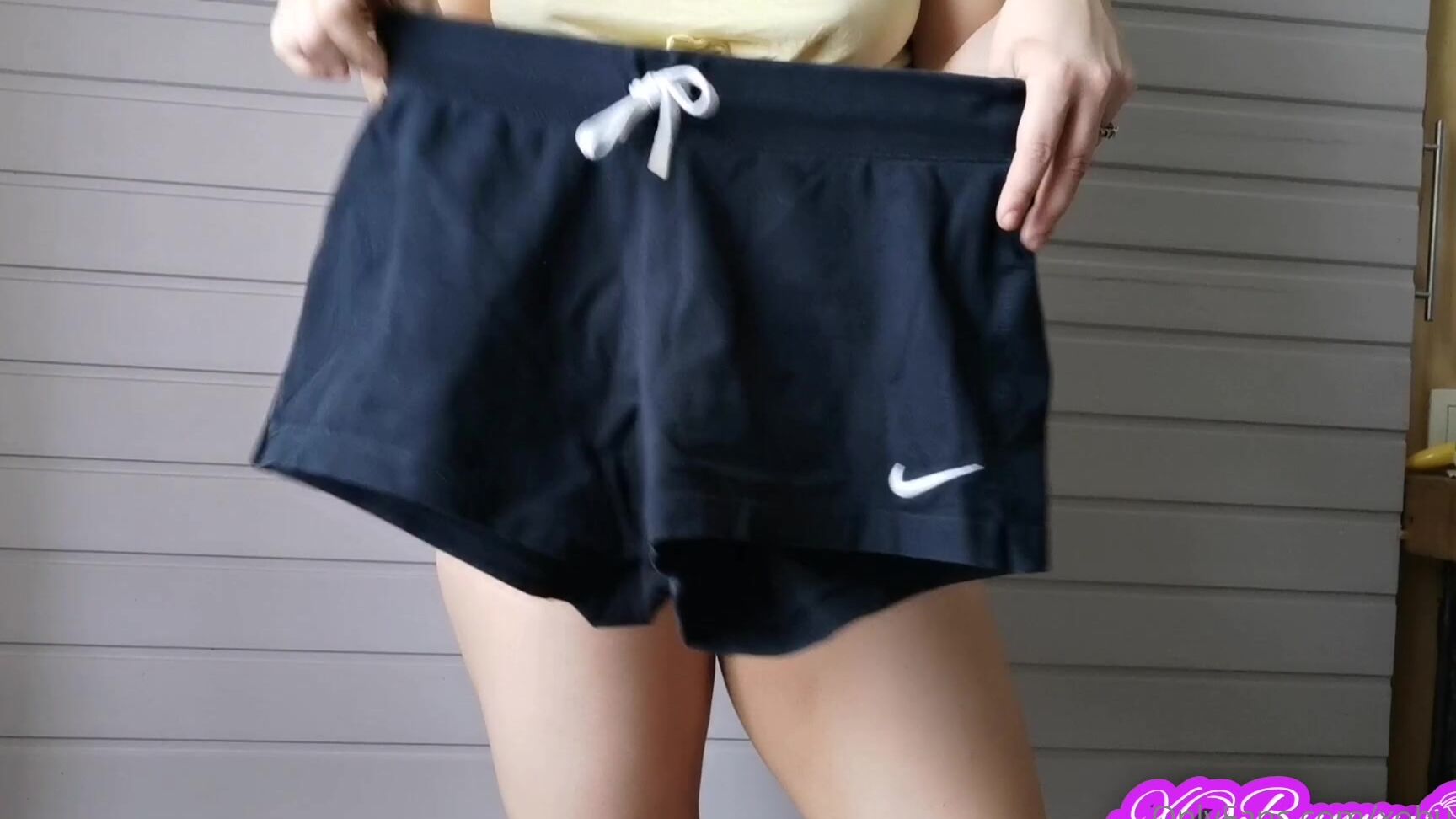 Xobunny Trying On All My Shorts And Quick Test Farts In Them I Have A Video For Each Of T