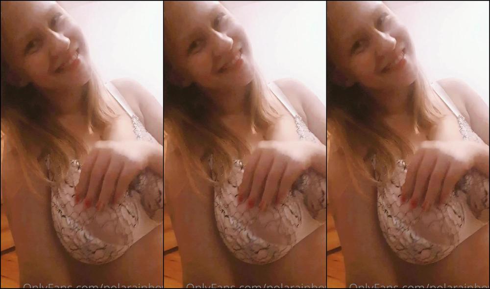 Polarainbow 2257637062 10 26 2021 I Often Play With My Breasts Before Going To Sleep Would You Like To Replace My