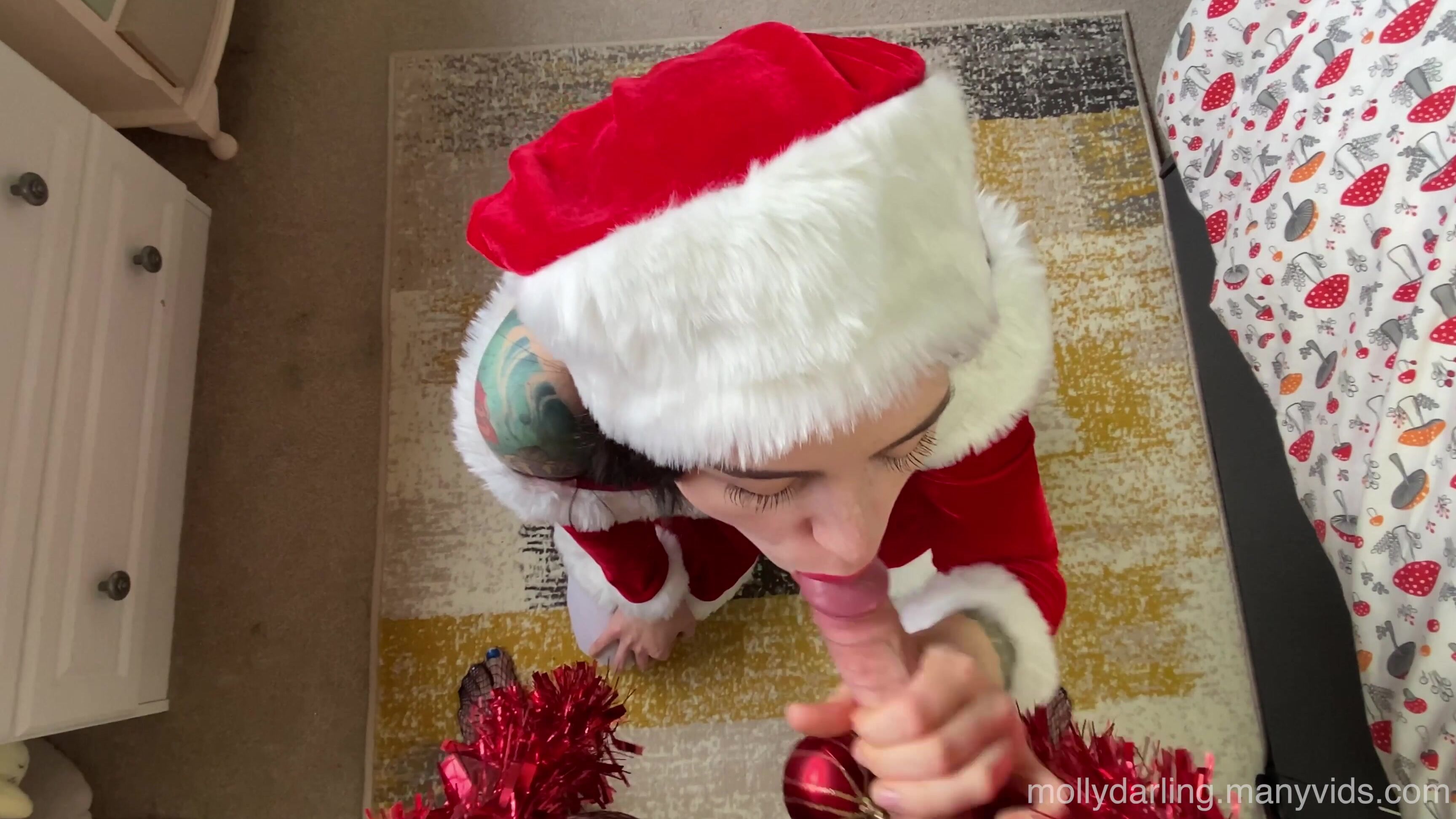 4K, Blowjob, Christmas, Facials, POV Blowjob slutty-santa-christmas-pov-blowjob-4k ManyVids