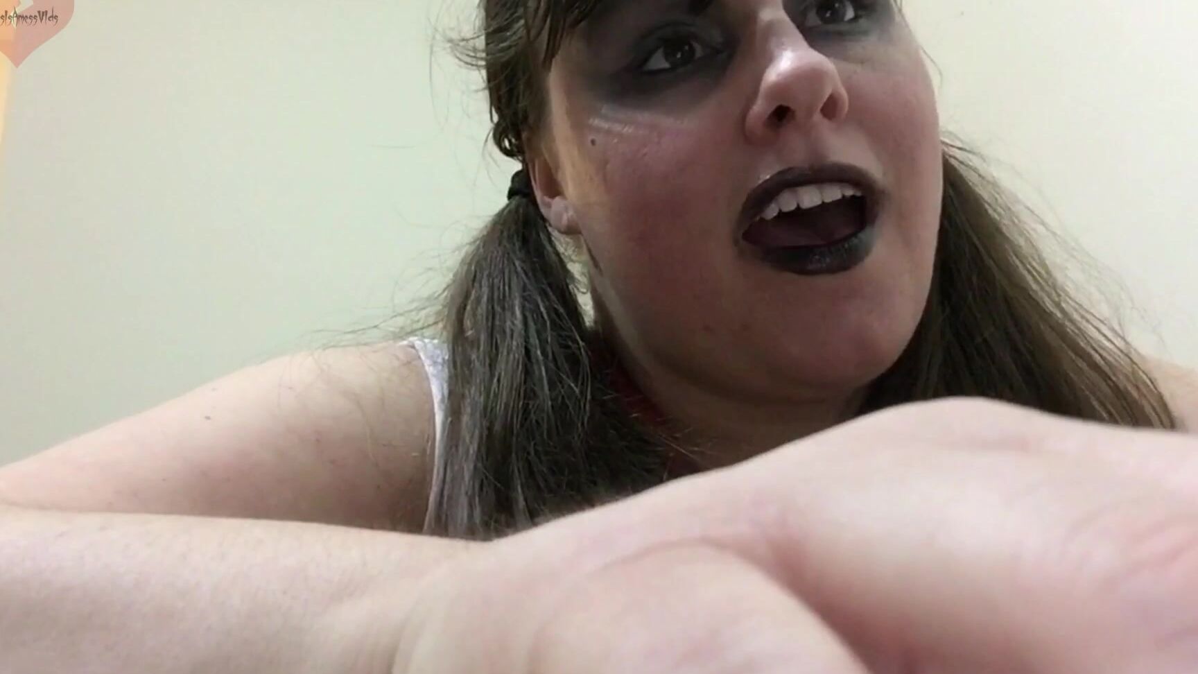 Jessisamessvids Head Goth Cheerleader Sph