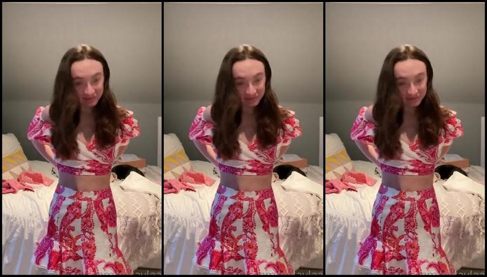 Cayla Bri Nicknamed Caylabri 03 16 2021 Onlyfans Video Chatty No Makeup Try On Haul Showing You My Birthday Outfit Choices April 2Nd Tell