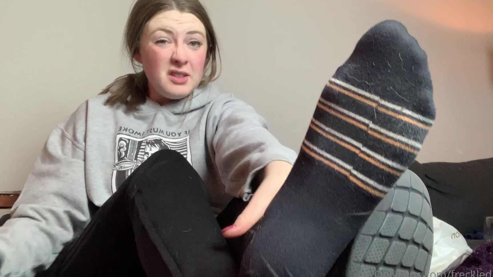 Freckled Feet Y All Asked For A Sweaty Sock Feet Vid And Here It Is