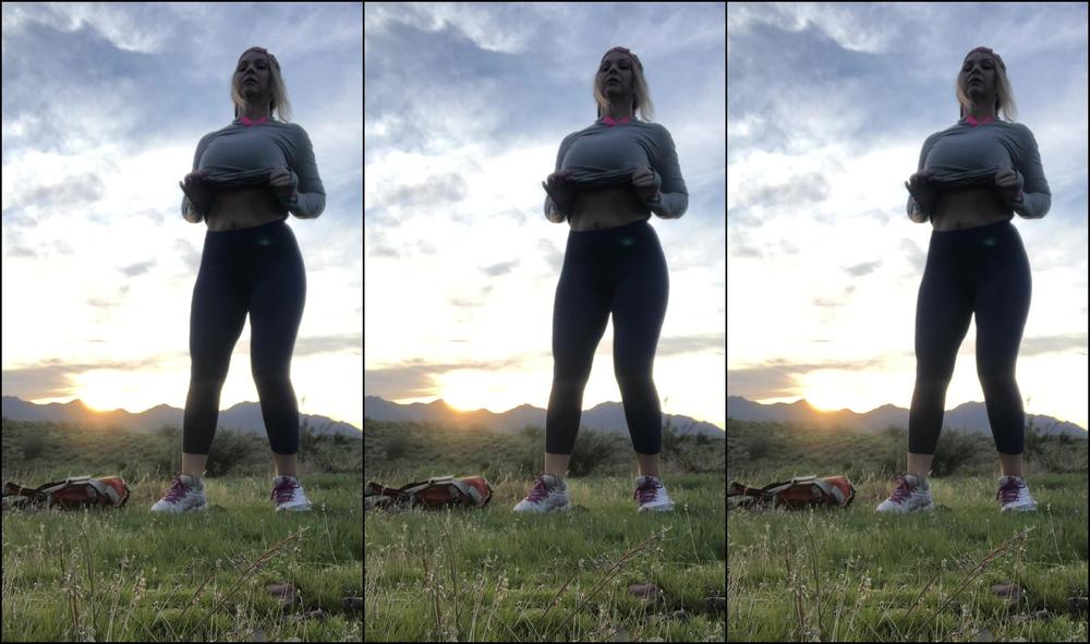 Katsatease Went On A Hike Today