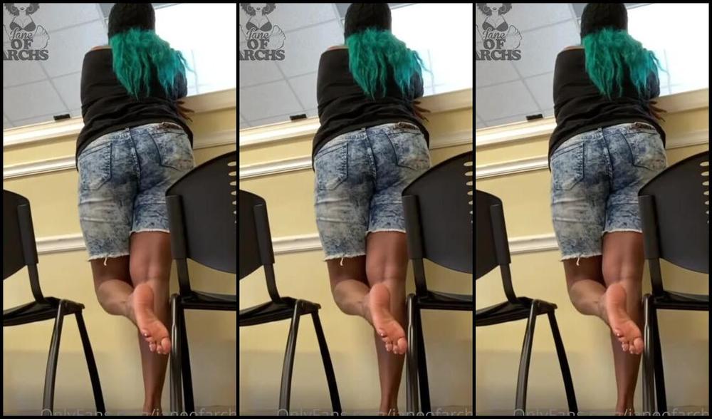 Janeofarchs Onlyfans Public Barbershop Foot Play Hope You Enjoy