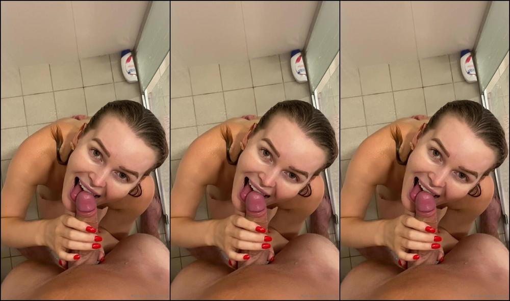 Elleknox Min Sensual Shower Bj With Cim