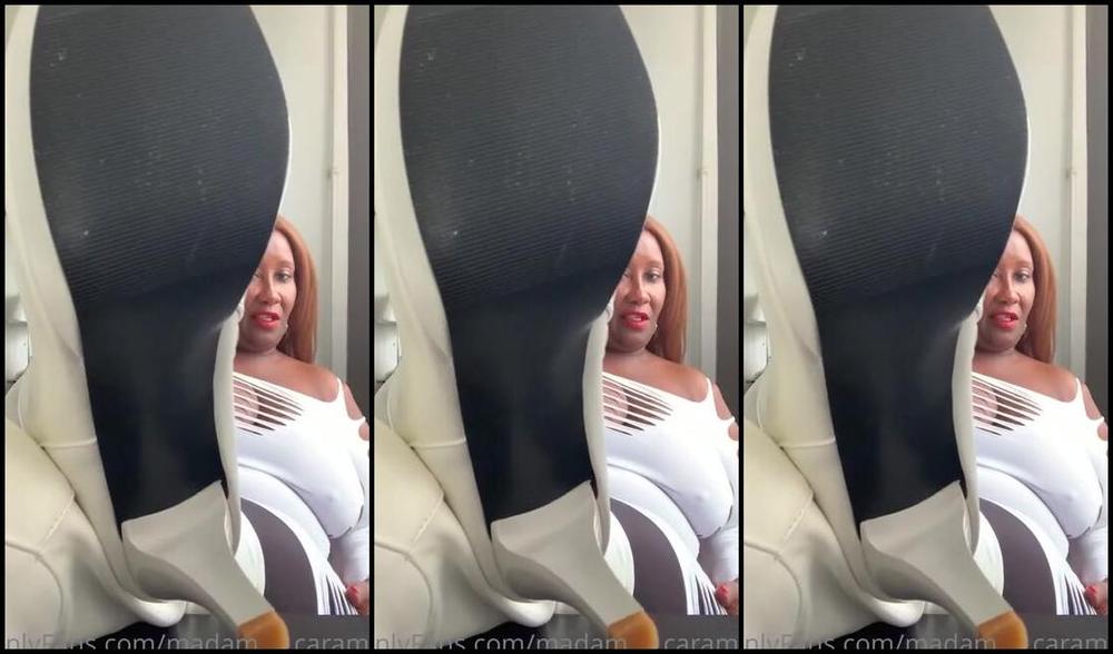 Madam Caramel Onlyfans Boots Worshipper For My Leather Boots Fans Come Closer And Let Me Tease You With My Leather Boots