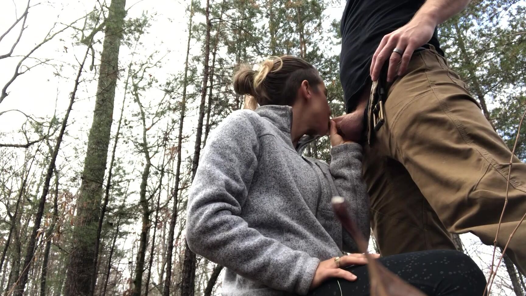 Lora Cross Leo And Lora Public Blowjob Rim Amp Fuck