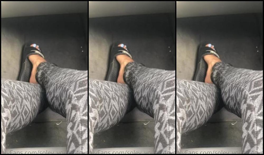 Toesbyayla Onlyfans Pretty Ass Feet Dangling My Flip Flops While Taking A Ride Earlier And Showing You Guys My Veins