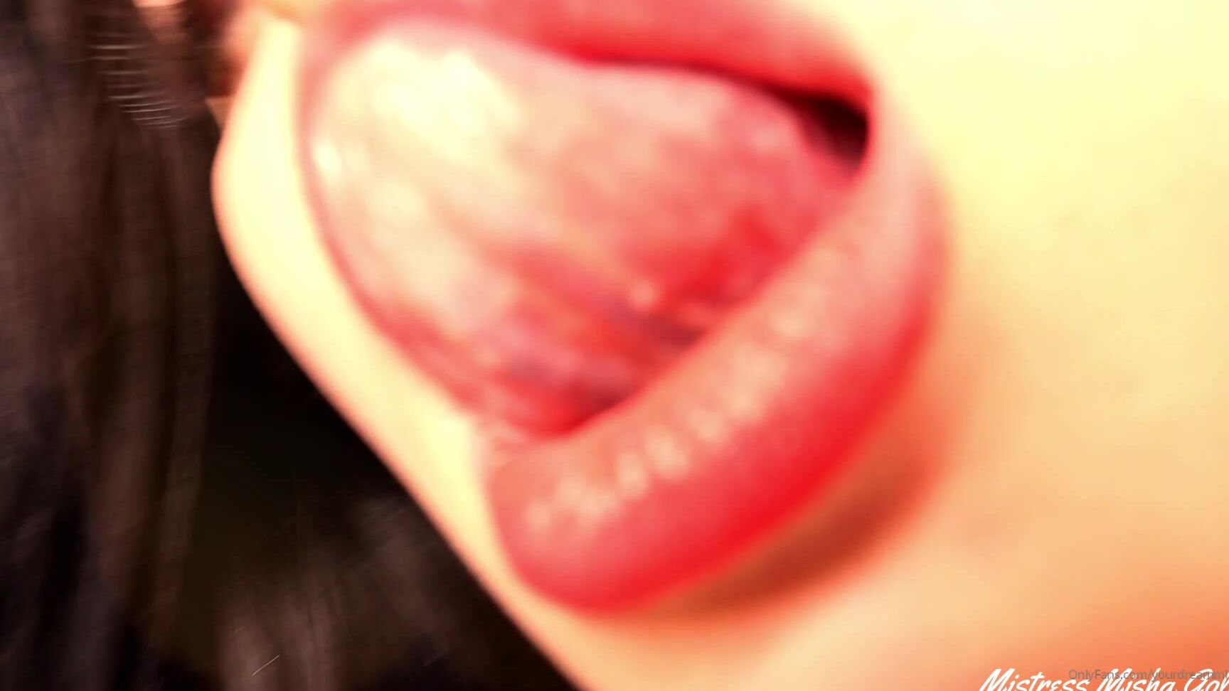 Thegoldyrush Full Size Video Just For My Loyal Slaves I Am Licking My Big Beautifull Red Lips And Tea