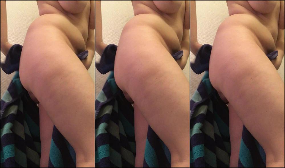 Kinkyemma Towel Drying My Hairy Curvy Body