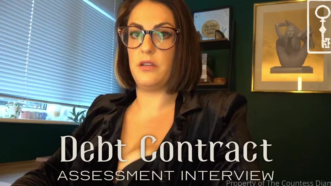 Countess Diamond Aka Countessdiamond Onlyfans Full Film Freecountess Debt Contract Assessment Interview To Be Considered For A Debt Contract Under