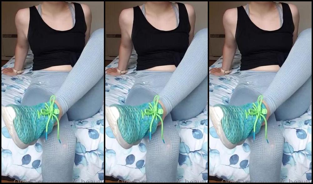 Feet Beautyx Nicknamed Feet Beautyx 06 27 2020 Onlyfans Video Took Off My Smelly Shoes And Socks After My Workout Will You Have A Lil