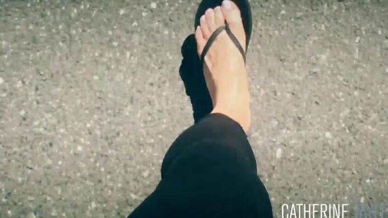 Feet, Public Outdoor, Outdoors, POV, Barefoot catherine tayler public walking ManyVids