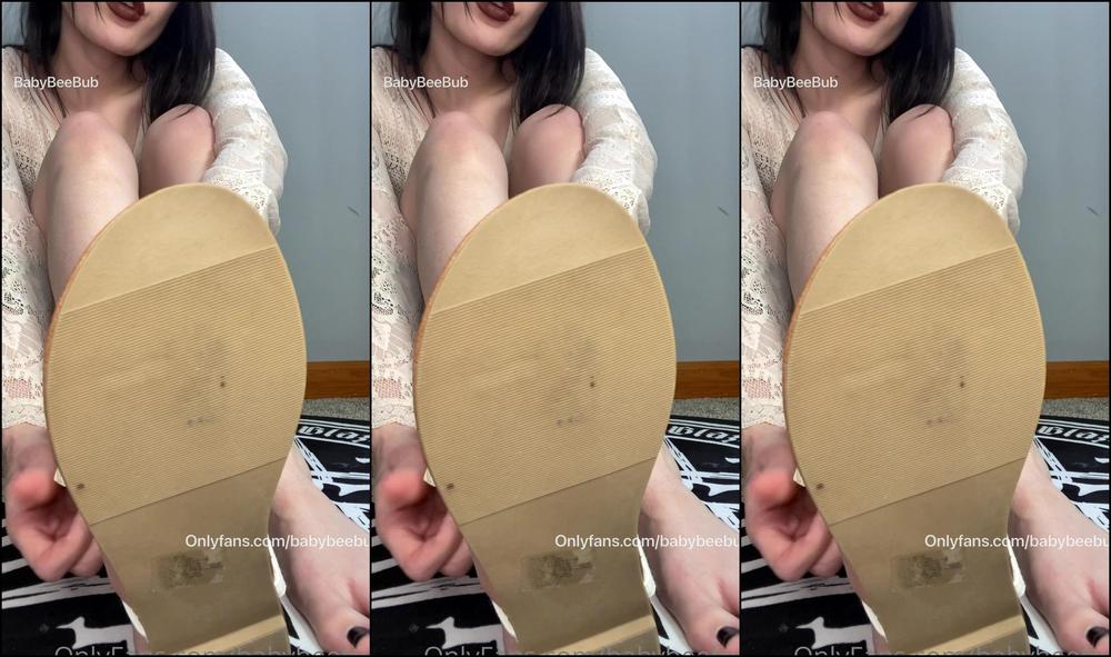 Babybeebub Look At You Jerking Off To Feet