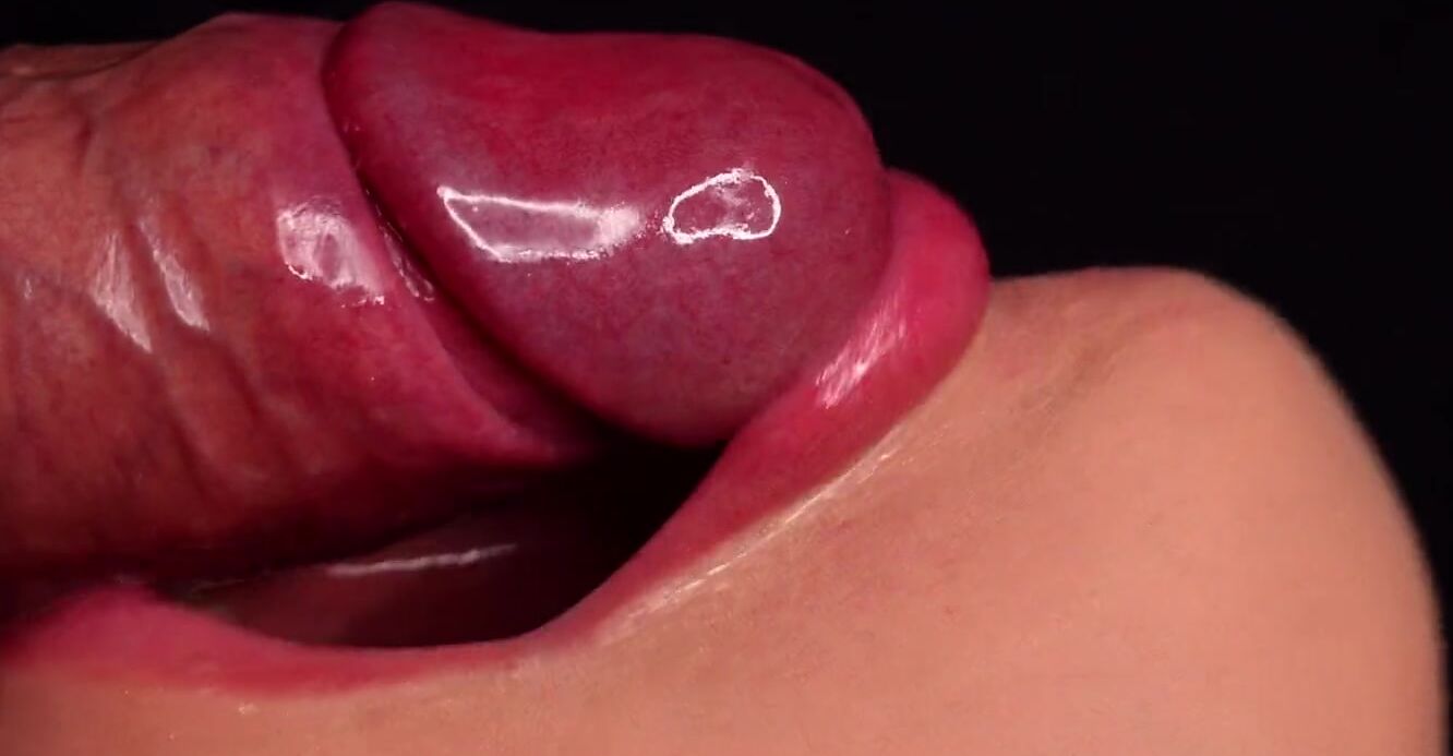 SweetheartKiss CLOSE UP Tongue and Lips BLOWJOB  BEST Mouth for Your CUM  Frenulum Licking ASMR  CUMSHOT in MOUTH Pornhub