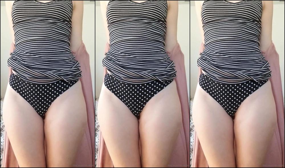 Blondieblooms Video Minutes I M Wearing My Black Striped Spaghet