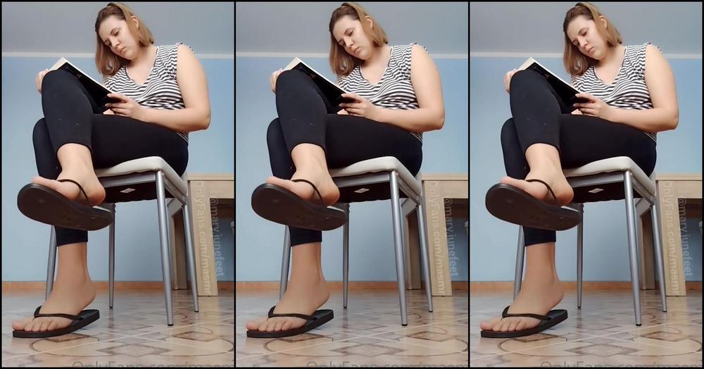 Masmr Black Flip Flops Intense Heelpopping Heelpop Shoeplay Shoeplay And Flip Flops Were Very