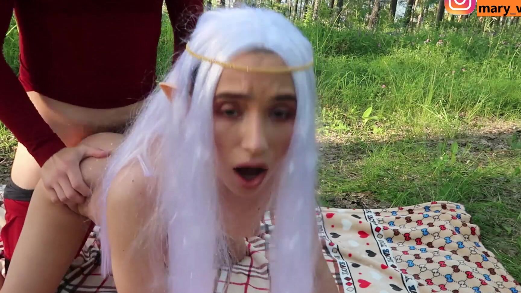 maryvincxxx Huge cumshot on cute elf face (Awesome blowjob & sensual sex) Pornhub