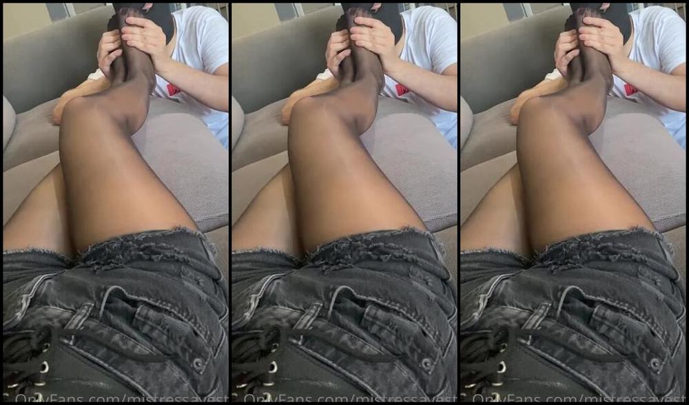 Mistress Sayeste Aka Mistressayeste Onlyfans Your Reward Is Smelling My Pantyhosep